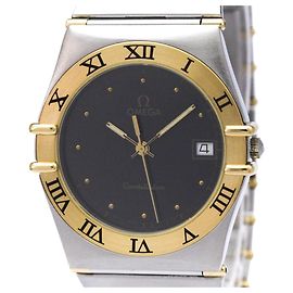 Montre-bracelet OMEGA Constellation 18K Gold Steel Quartz