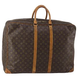 LOUIS VUITTON Monogram Sirius 60 Boston Bag M41402 LV Auth 202308