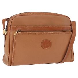 Borsa a tracolla GUCCI in pelle beige tono oro 001 22 1053 Auth ka6226