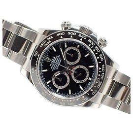 ROLEX Daytona mostrador preto 126500LN '25 adquirido Masculino