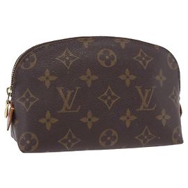 LOUIS VUITTON Monogram Pochette Cosmetic PM Pouch M43998 LV Auth ki6837