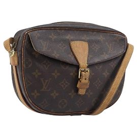 Bolsa de Ombro LOUIS VUITTON Monogram Jeune Fille MM M51226 LV Auth ar14230