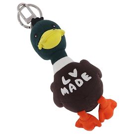 LOUIS VUITTON MADE NIGO LV Squared Porte Cre Duck Charm MP3222 LV Auth 167612SM