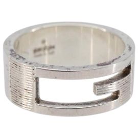 GUCCI Ring Ag925 Silver Auth ar14218