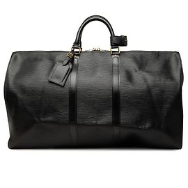 Mala de Viagem Louis Vuitton Epi Keepall 60 Preta