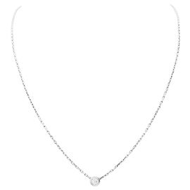 Collana Cartier "Cartier d'Amour", oro bianco, diamante.