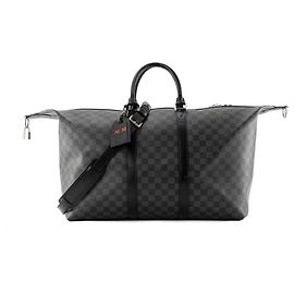LOUIS VUITTON - Mala de viagem All day 50 Louis Vuitton em toile enduite damier graphite