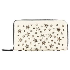 JIMMY CHOO - Cartera Filipa Jimmy Choo en cuero blanco