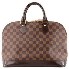 LOUIS VUITTON - Louis Vuitton Alma PM Handtasche aus vintage damier ébène canvas