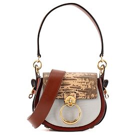 CHLOÉ - Tess Chloé Schultertasche aus multicolore Leder