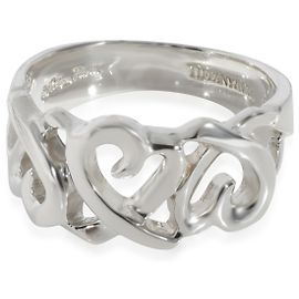 Tiffany & Co. Paloma Picasso Loving Heart Ring aus Sterlingsilber