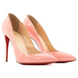 Christian Louboutin LOUBOUTIN - Décolleté So Kate Louboutin in pelle verniciata rosa (T39,5)