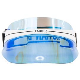 Autre Marque DIOR - Visiera DiorClub1 Dior in plastica blu e bianca (TU)