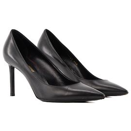 Autre Marque SAINT LAURENT - Décolleté Anja Saint Laurent in pelle liscia nera (T36,5)
