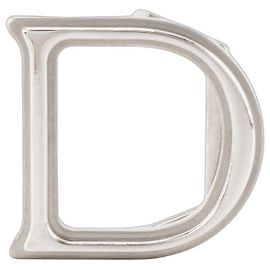 Autre Marque DIOR - Fibbia cintura D Dior in ottone argentato