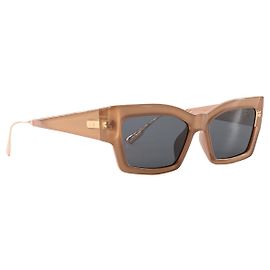 Autre Marque DIOR - Gafas de sol CatStyle Dior 2 en acetato beige y metal rosa