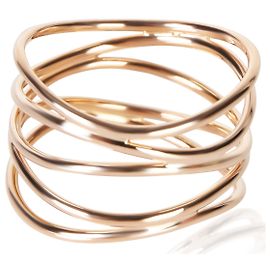Anello Elsa Peretti Wave in oro rosa Tiffany & Co.
