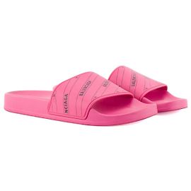 BALENCIAGA - Sandali Balenciaga Pool in gomma rosa (T36)