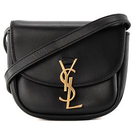 Autre Marque SAINT LAURENT - Borsa a tracolla mini Kaia Saint Laurent in pelle liscia nera