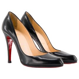 Christian Louboutin LOUBOUTIN - Pigalle Louboutin Pumps aus schwarzem Leder (T37.5)