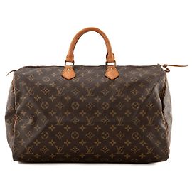 LOUIS VUITTON - Bolso de mano Louis Vuitton Speedy 40 en lona recubierta monogram vintage