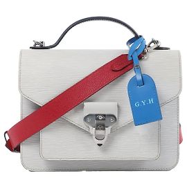Louis Vuitton Monceau Epi Neo 2Way Handtasche in White M55392