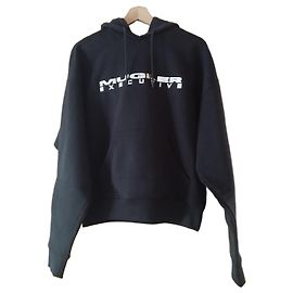 Thierry Mugler Mugler Executive Logo Hoodie - Black