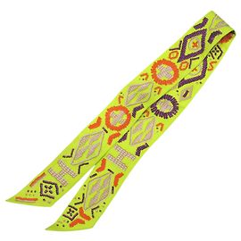 Foulard di seta Hermès Twilly Kelly En Perle H Logo