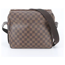 Borsa a tracolla in pelle Louis Vuitton Damier Naviglio N45255
