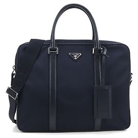 Pasta Prada para homem, azul marinho