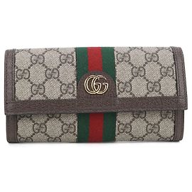 Cartera larga bi-fold Gucci Ophidia