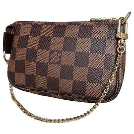 Louis Vuitton Mini Pochette Accessoires Damier Ebene