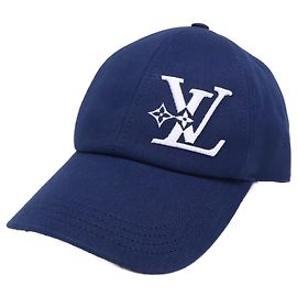 Casquette Louis Vuitton LV Smash Hat Marine pour homme