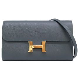 Hermès Bolso de mano Hermes Constance To Go en Vert Foncé