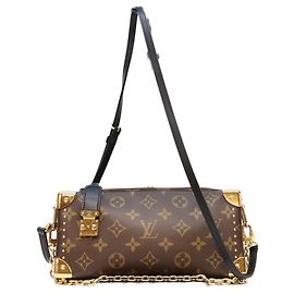 Louis Vuitton Monogram Slim Trunk Schultertasche