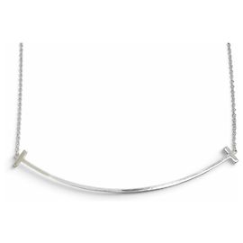 Autre Marque Tiffany T Smile Large Anhänger-Halskette