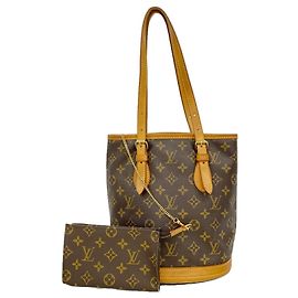 Saco Tote Louis Vuitton Monogram Bucket PM