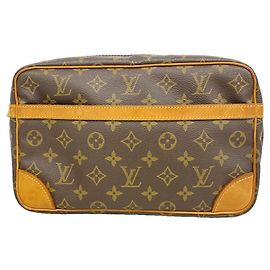 Borsa a pochette Louis Vuitton Monogram Compiegne 28