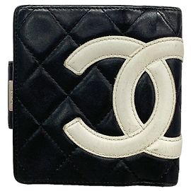 Portafoglio Chanel Cambon in pelle di agnello