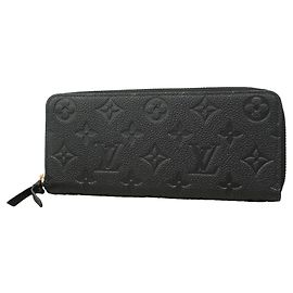 Louis Vuitton Monogram Empreinte Portefeuille Clemence Long Wallet