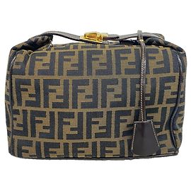 Borsa Fendi Zucca in nylon e canvas