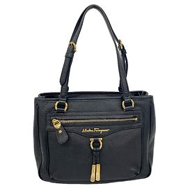 Borsa in pelle Gancini Salvatore Ferragamo