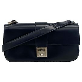 Borsa a tracolla in pelle Gancini Salvatore Ferragamo
