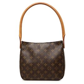 Louis Vuitton Brown Monogram Looping MM
