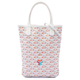 Goyard White Goyardine Poitiers Claire Voie