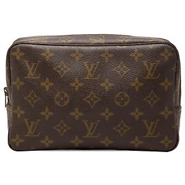 Louis Vuitton Brown Monogram Trousse Toilette 23