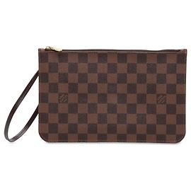 Louis Vuitton Brown Damier Ebene Neverfull Pochette
