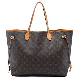 Louis Vuitton Brown Monogram Neverfull MM