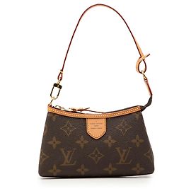 Louis Vuitton Brown Monogram Mini Delightful Pochette