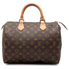 Louis Vuitton Brown Monogram Speedy 30
